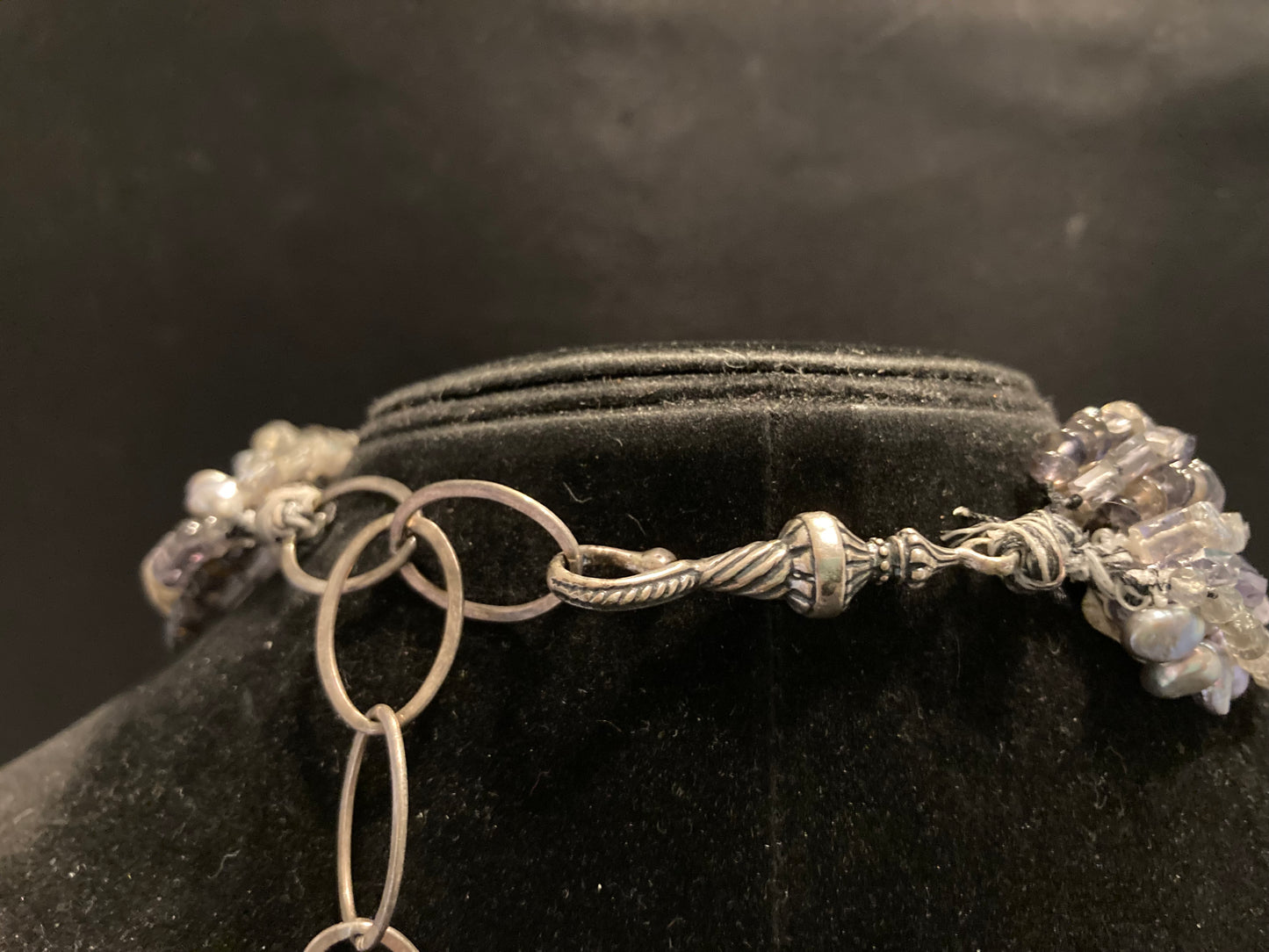 Pearl, Iolite, Labradorite