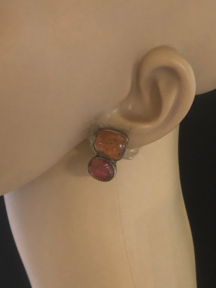 Gold and Pink Tourmaline