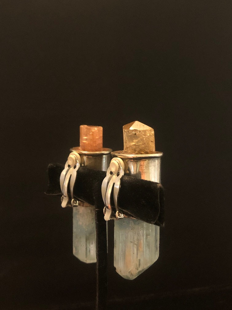 Citrine and Aquamarine