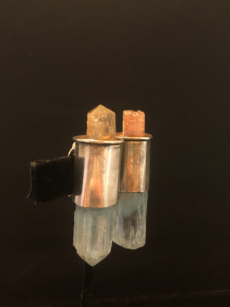 Citrine and Aquamarine