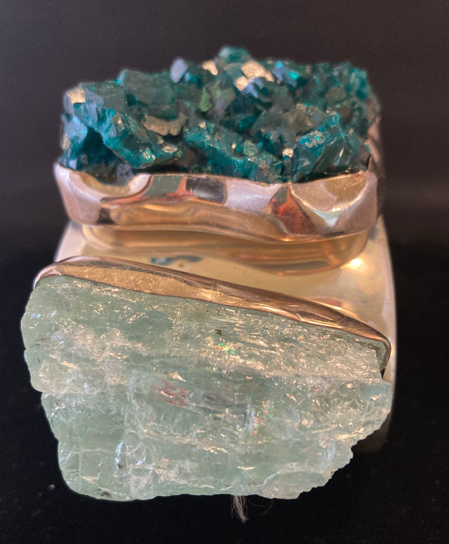 Emerald, Aqua, Pearl