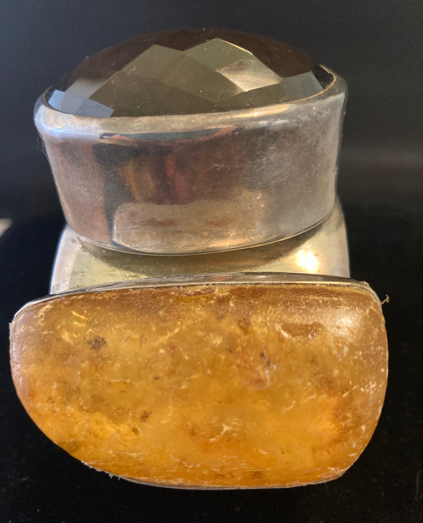 Topaz, Amber, Carnelian