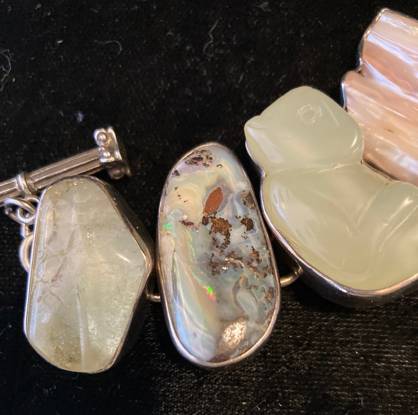 Aqua, Opal, Pearl, Jade