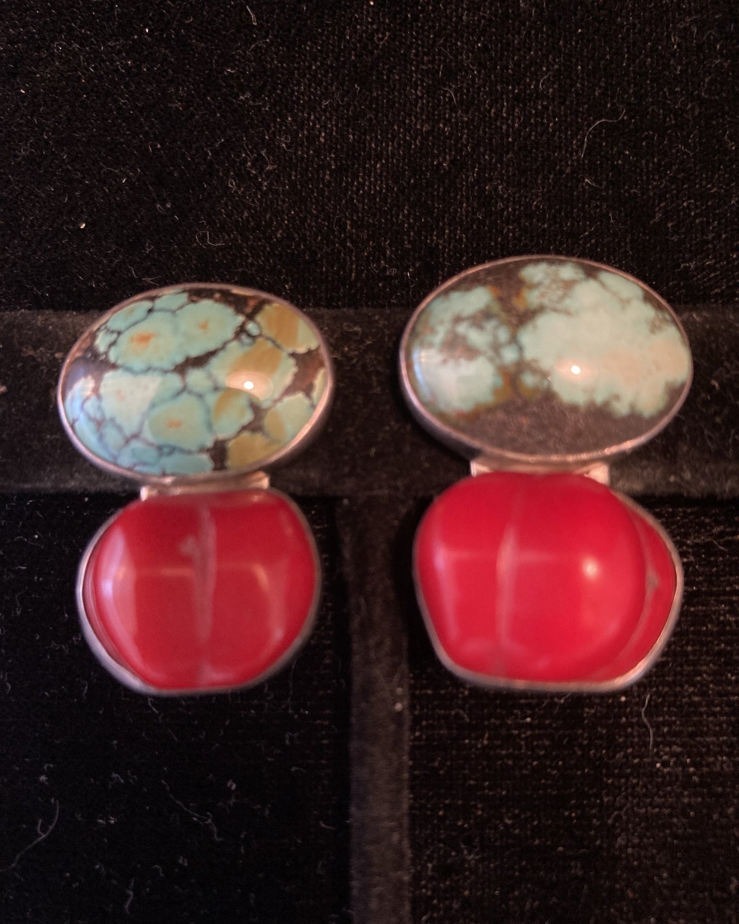 Turquoise, Red Coral