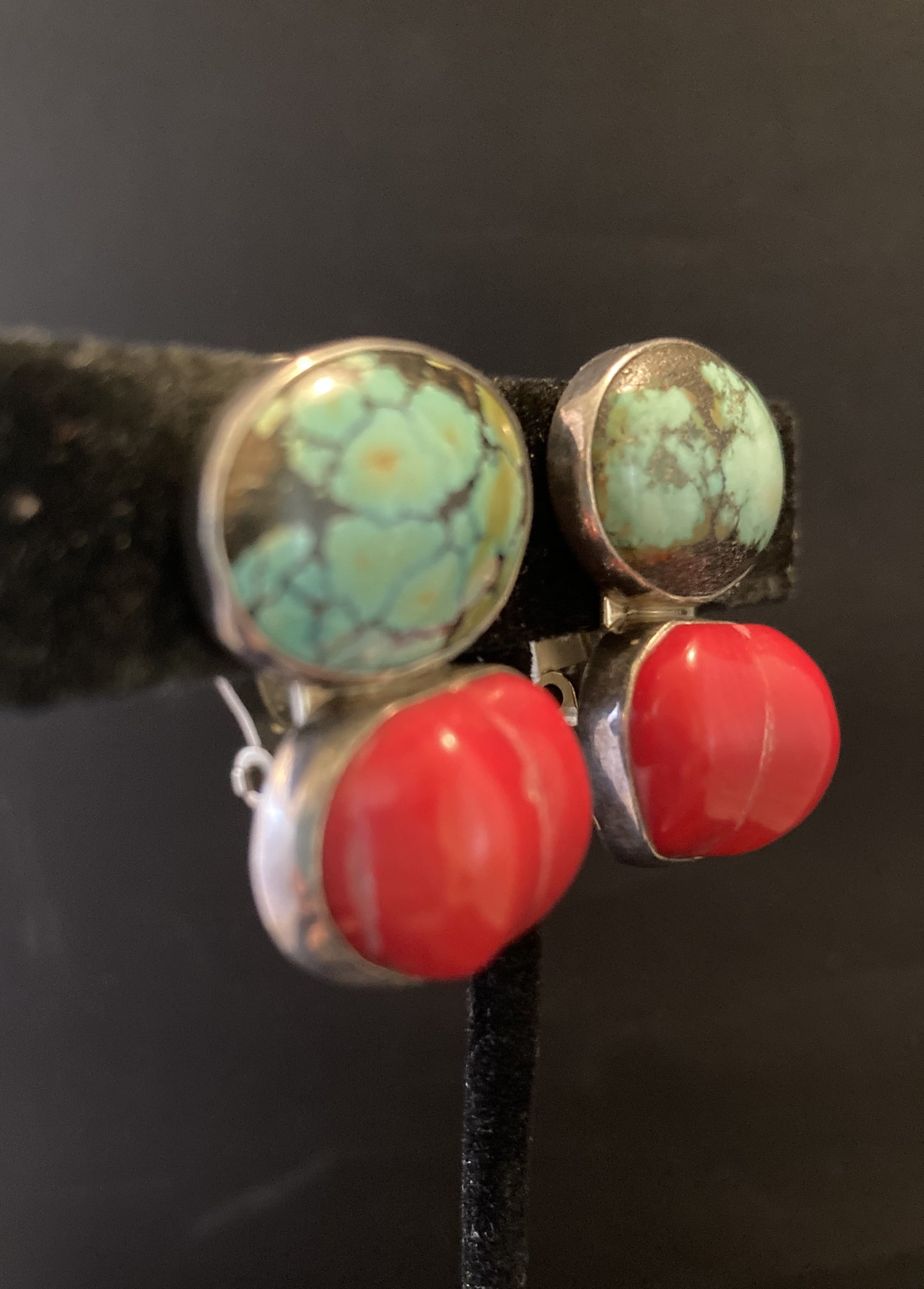 Turquoise, Red Coral
