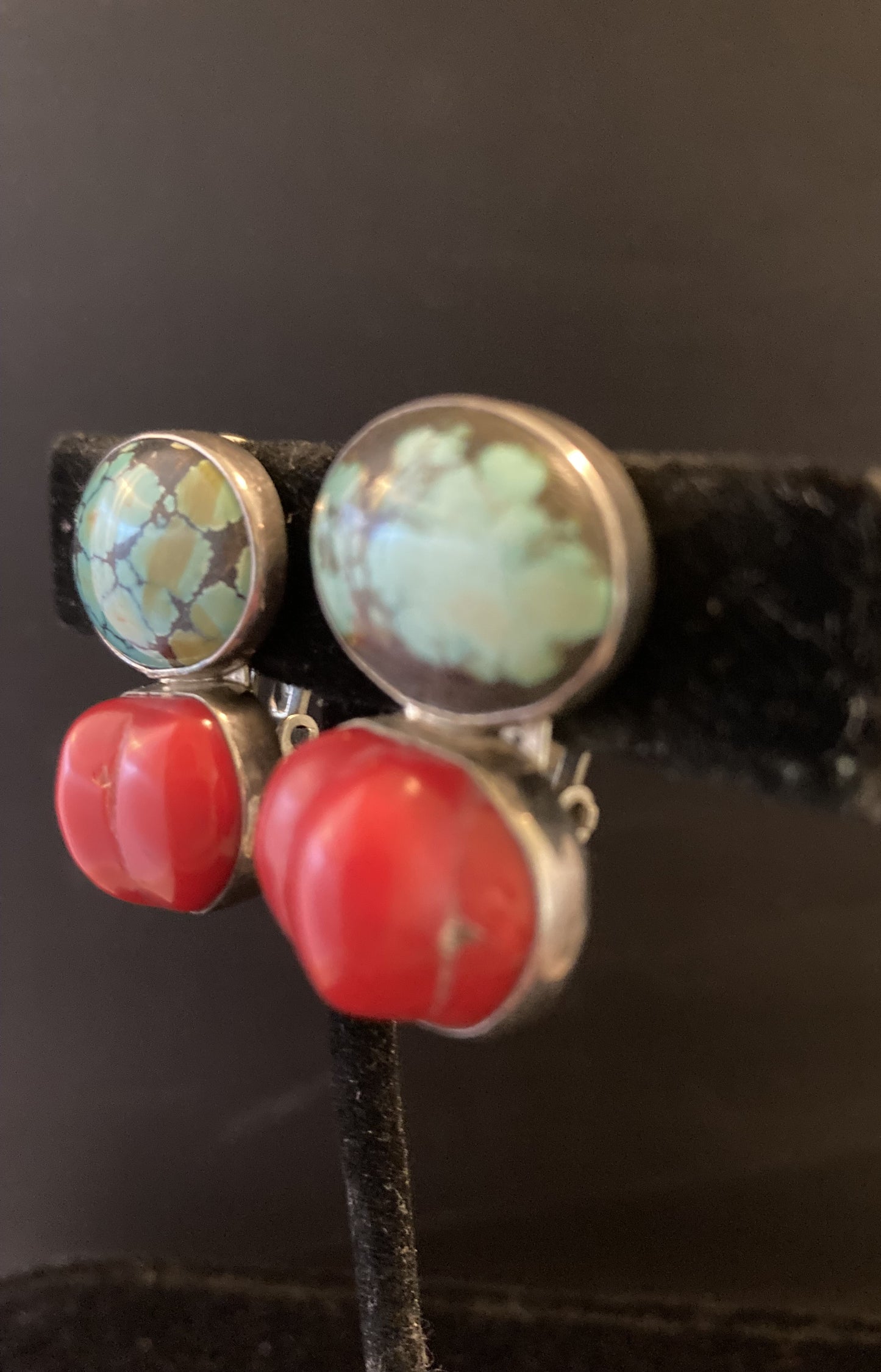 Turquoise, Red Coral