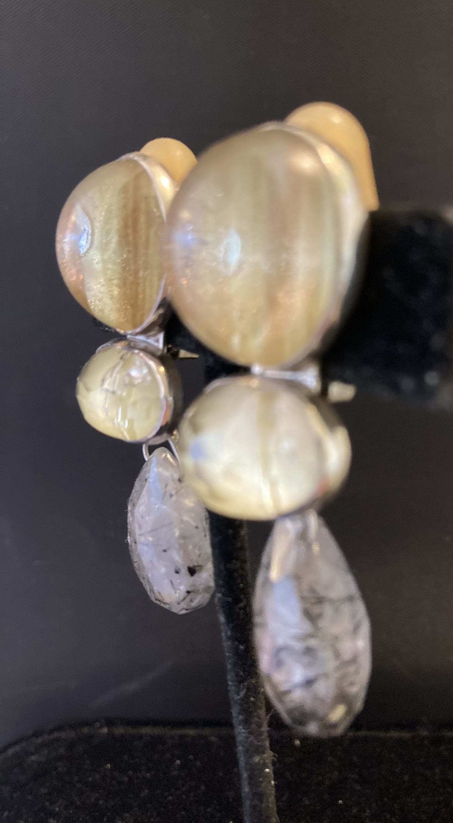 Citrine, Tourmalated Qtz.