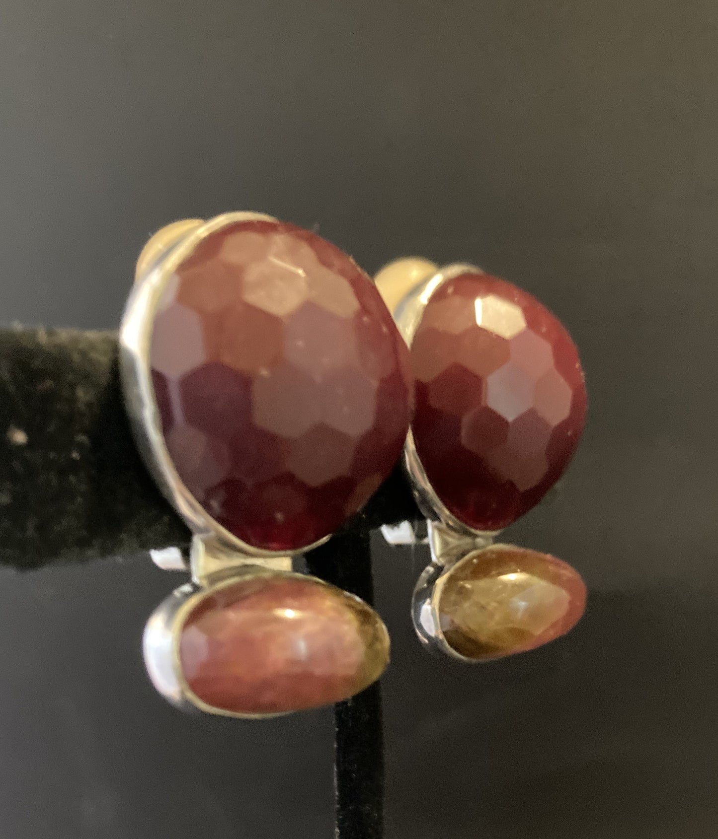 Ruby Agate, Tourmaline