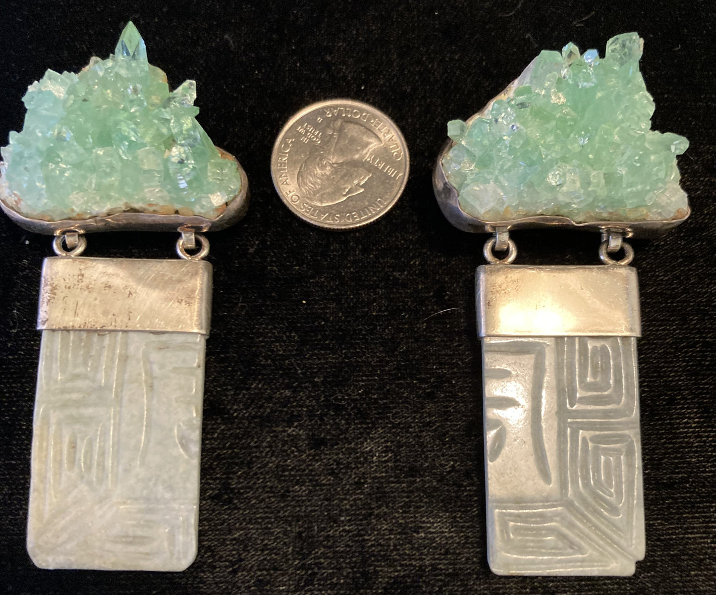 Vintage Raw Aqua, Jade