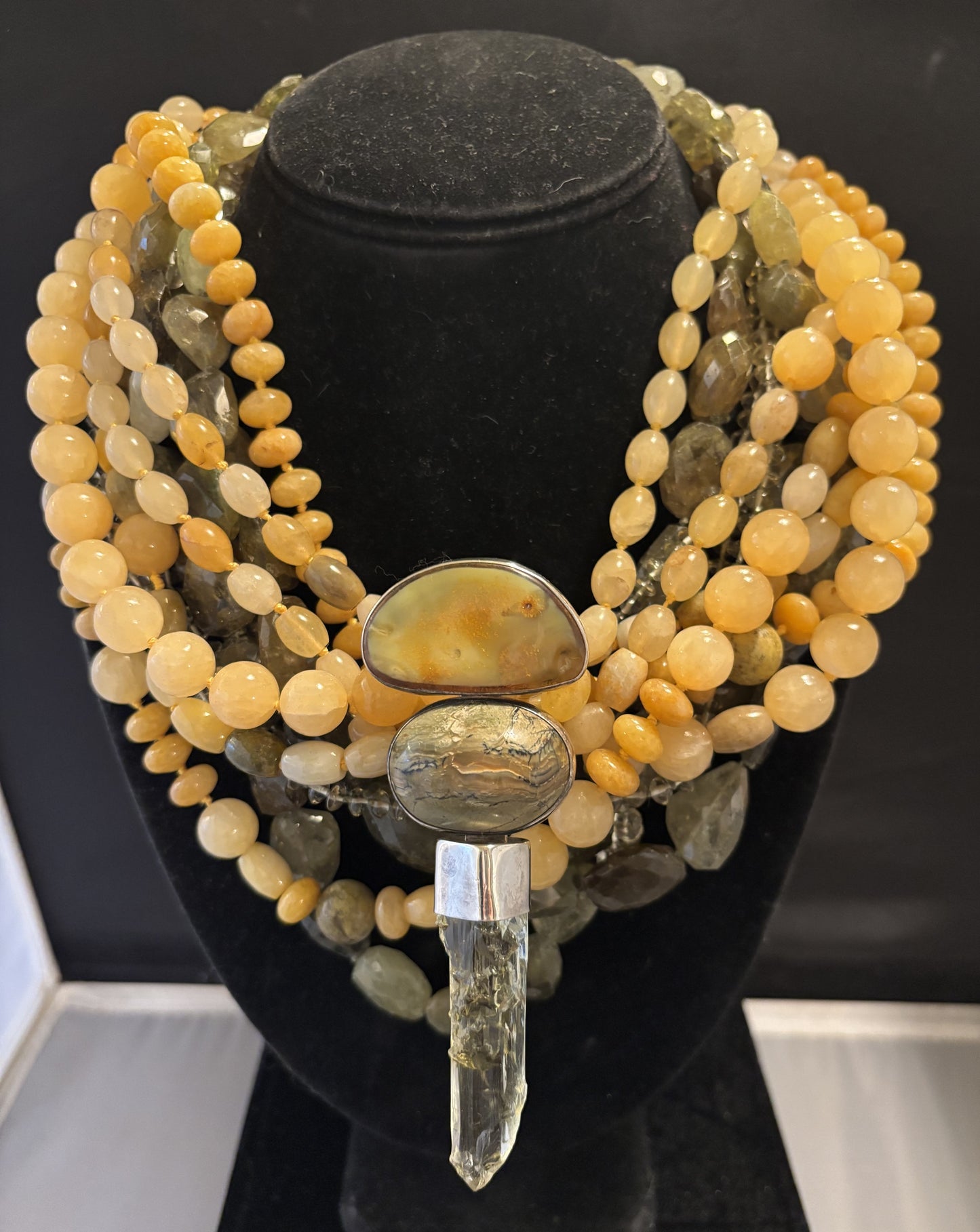 Vintage Turquoise, Imperial Star Topaz, Aquamarine