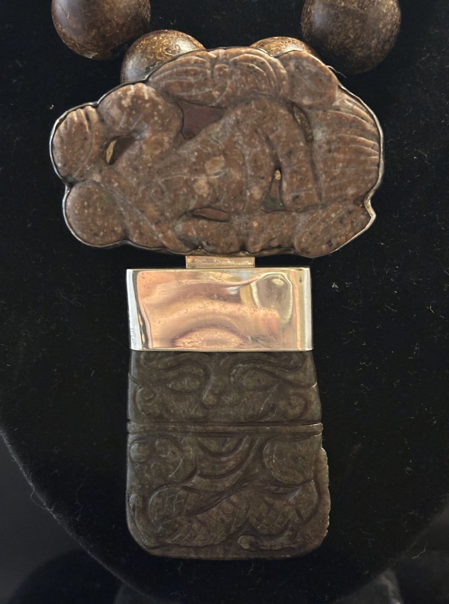 Vintage Brown Jade
