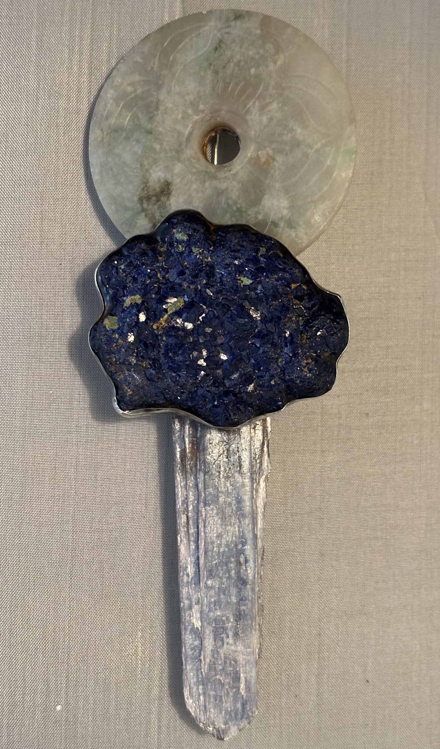 Jade, Azurite, Kyanite
