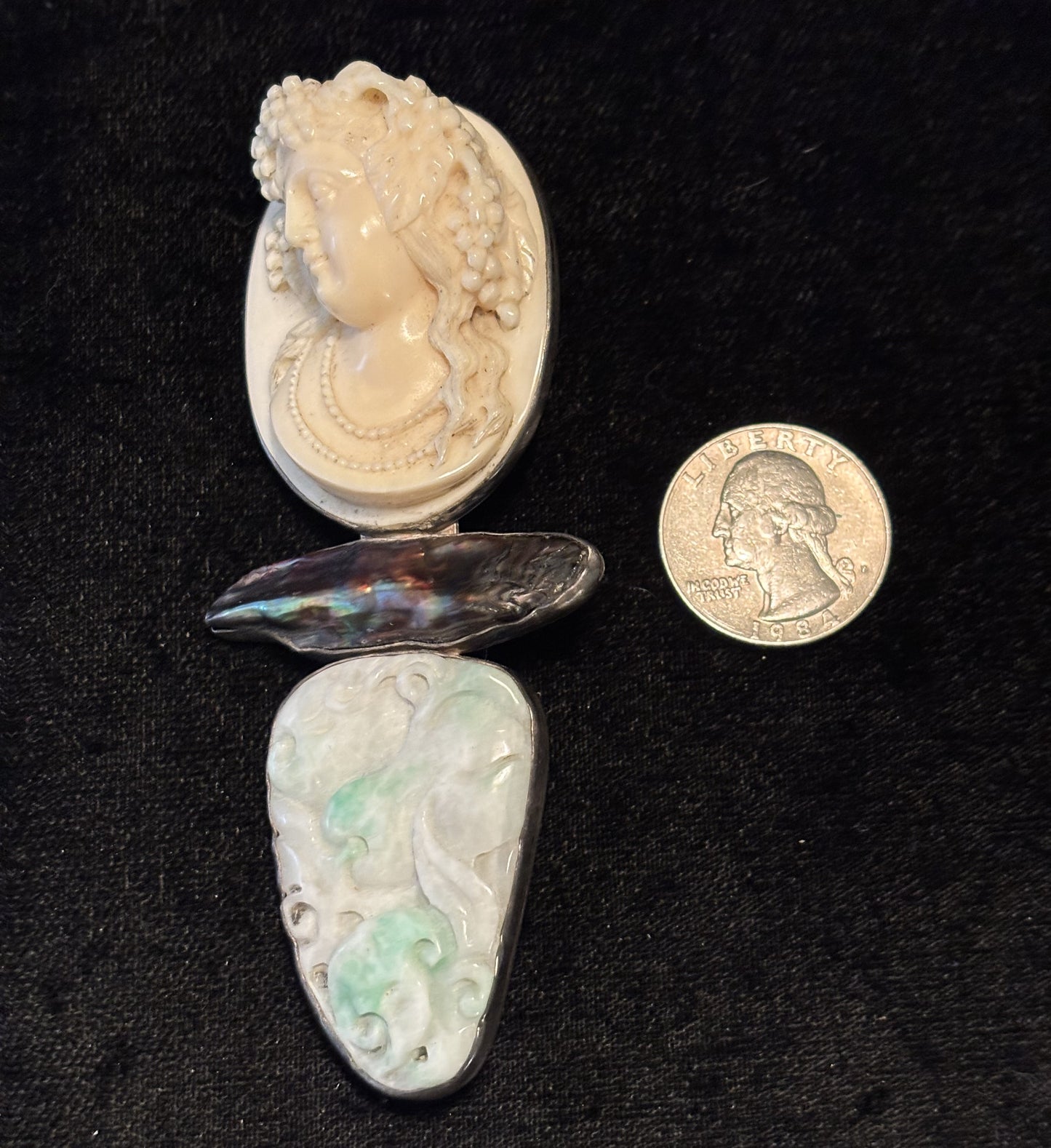Cameo, Biwa, Jade