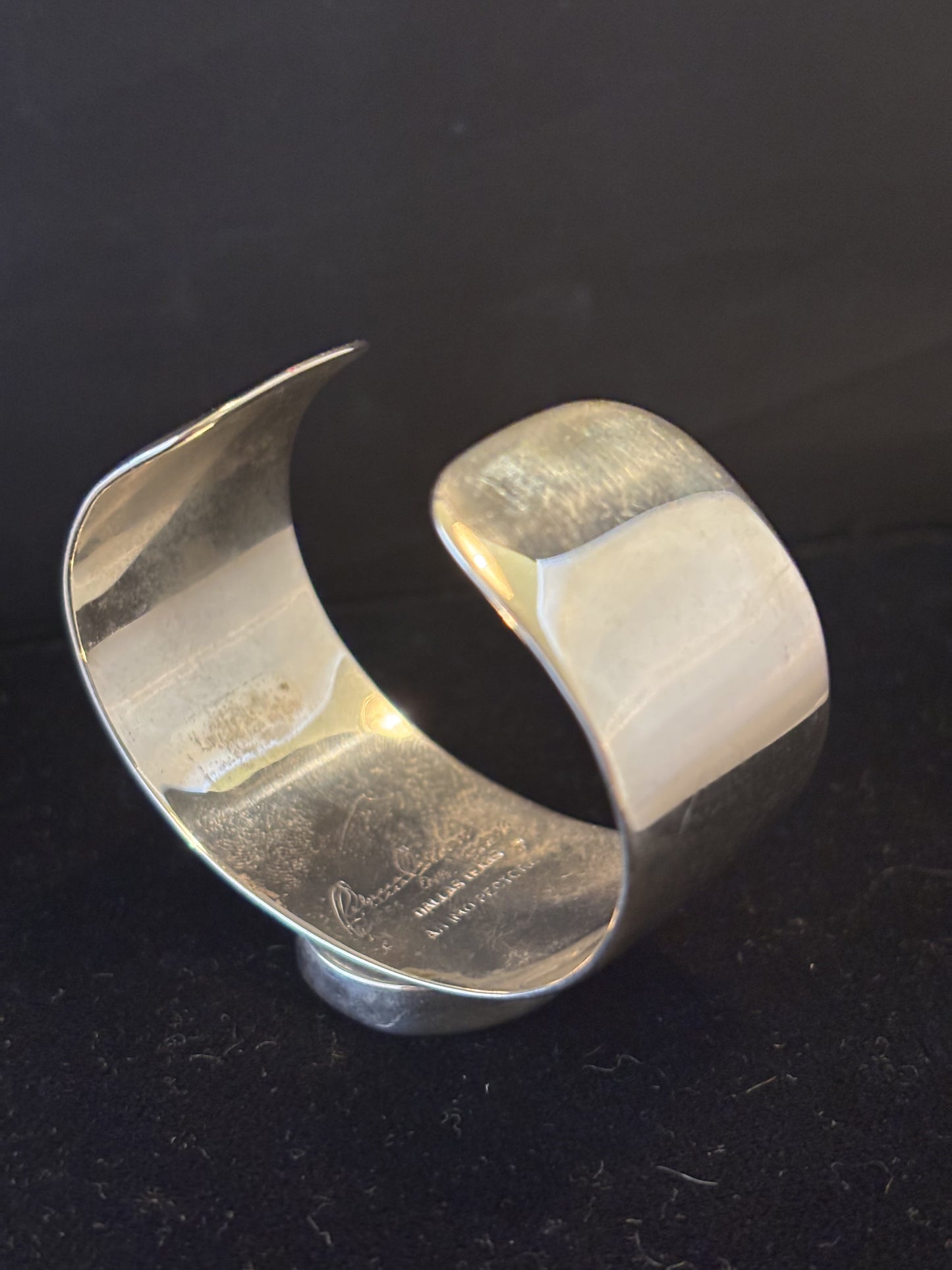 Arabic Coin Sterling Silver Cuff
