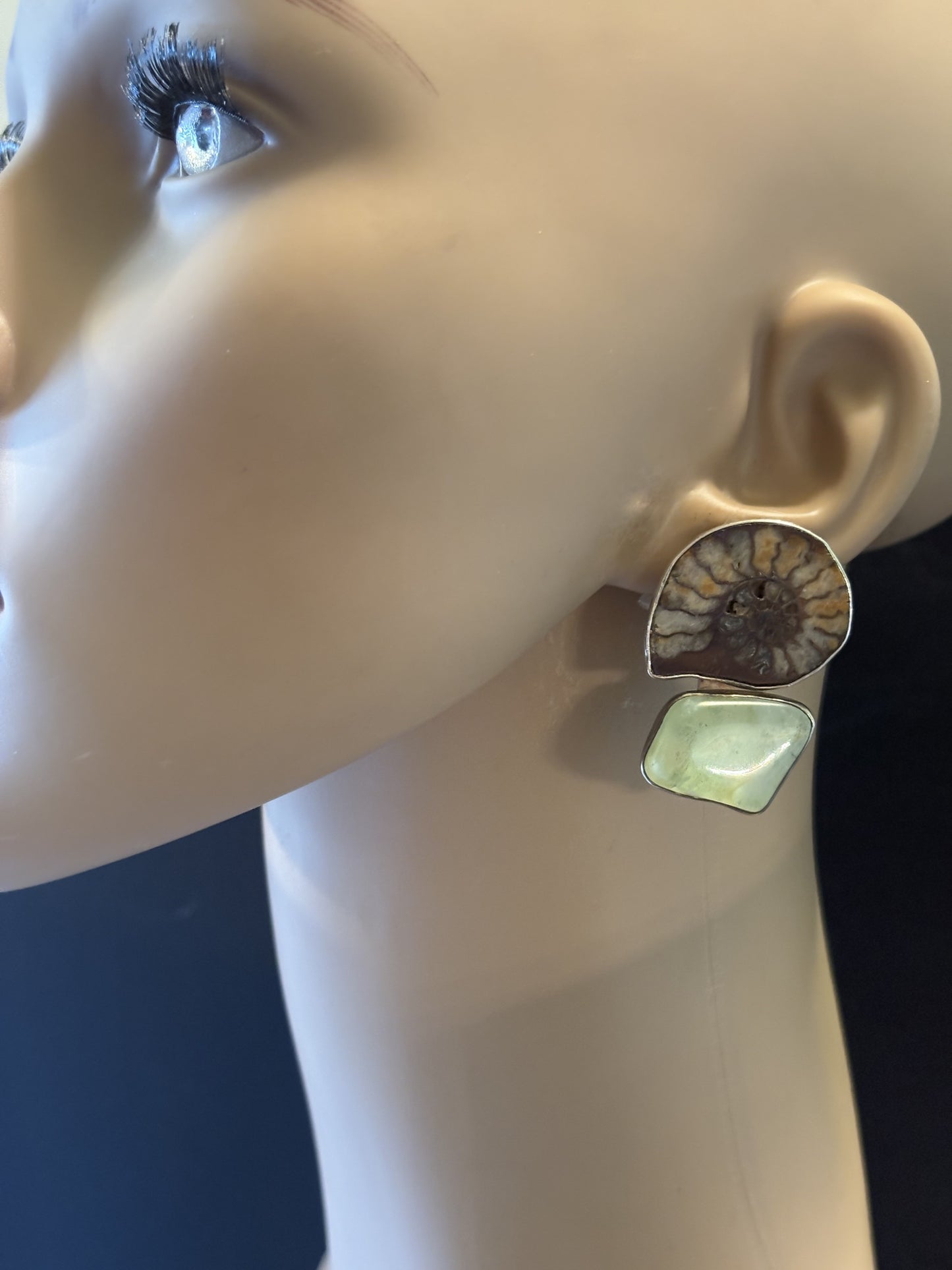 Ammonite, Aquamarine