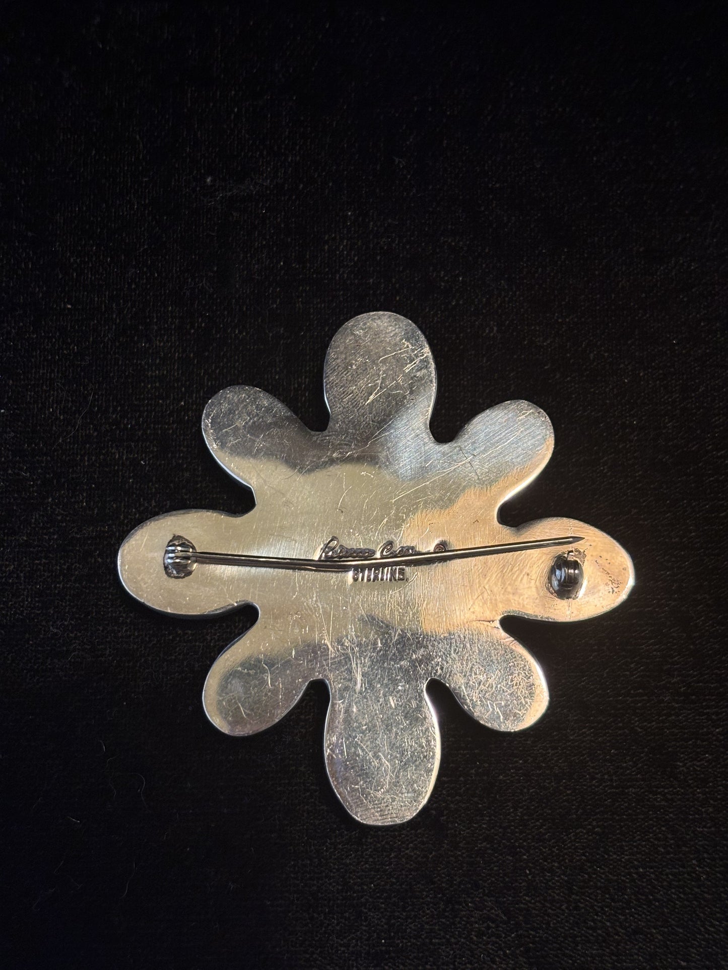 Opal, Aquamarine Pin