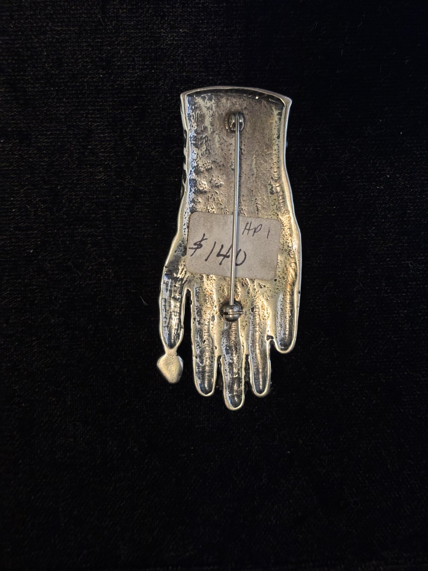 Sterling Silver "Hand of Sabazios" Pin