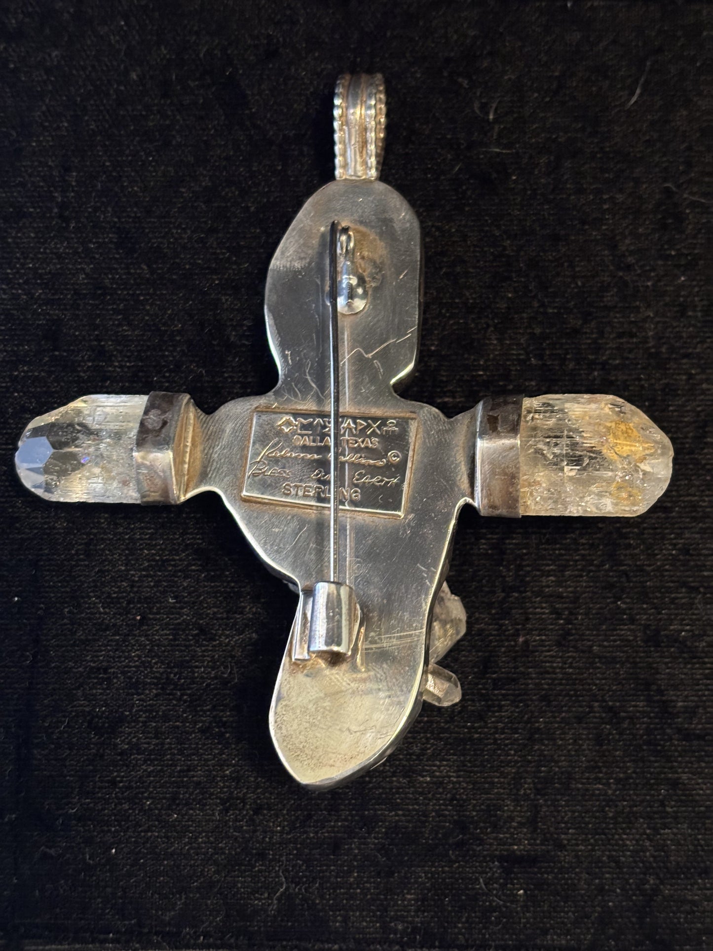 Crystal Quartz Pin