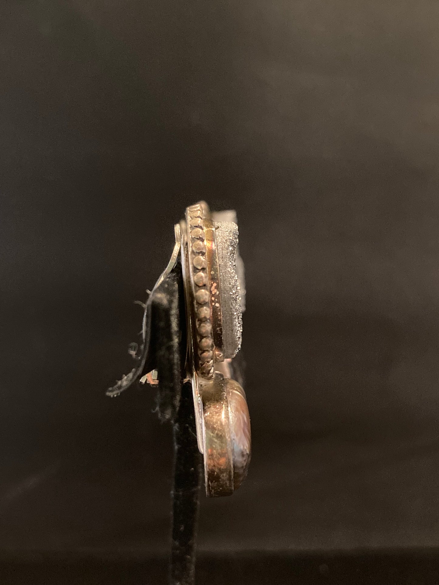 Gray Druzy, Gray Pearl