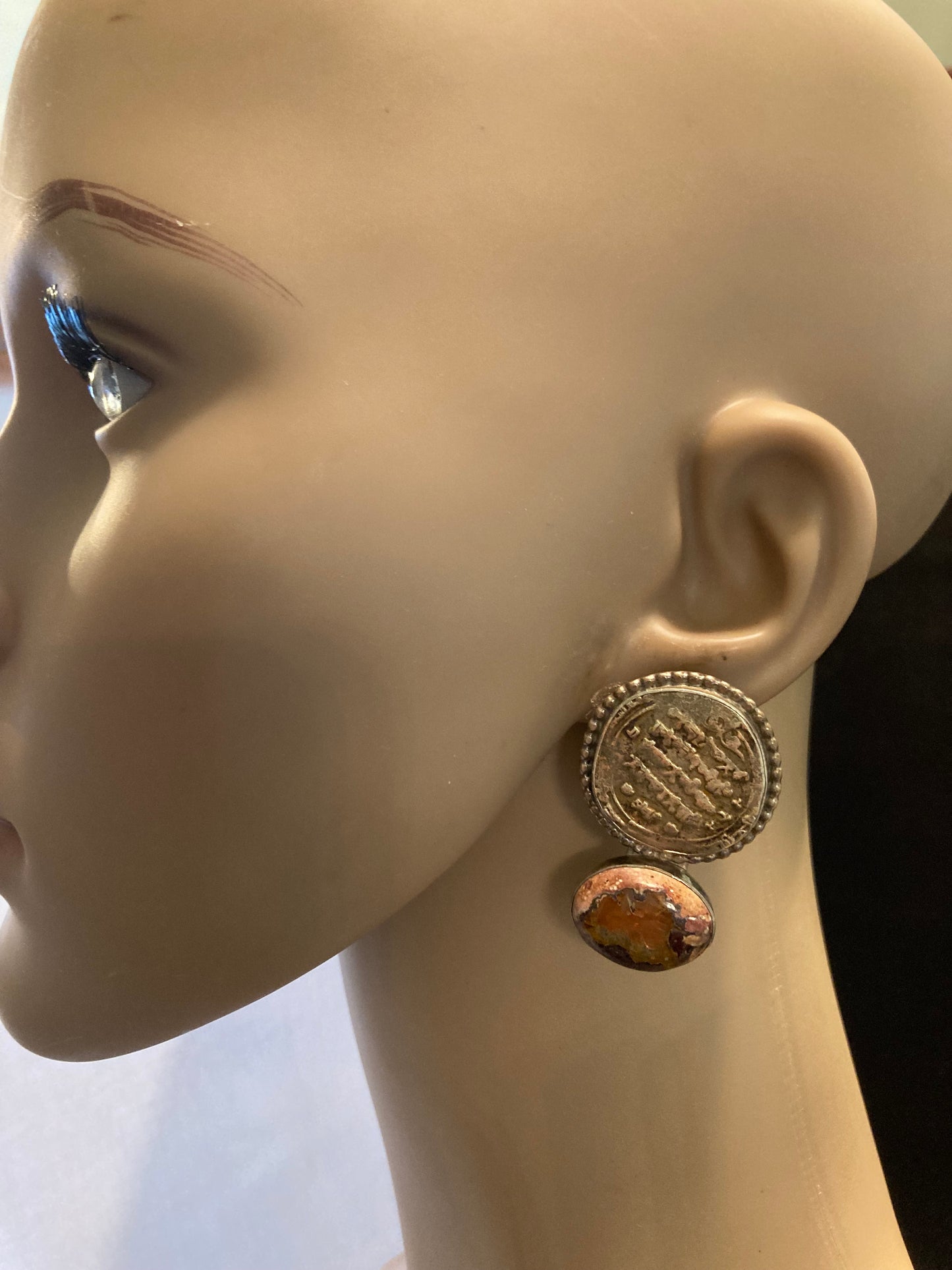 Vintage Arabic Coin, Opal