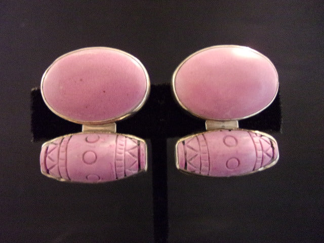 Pink Howlite Ear