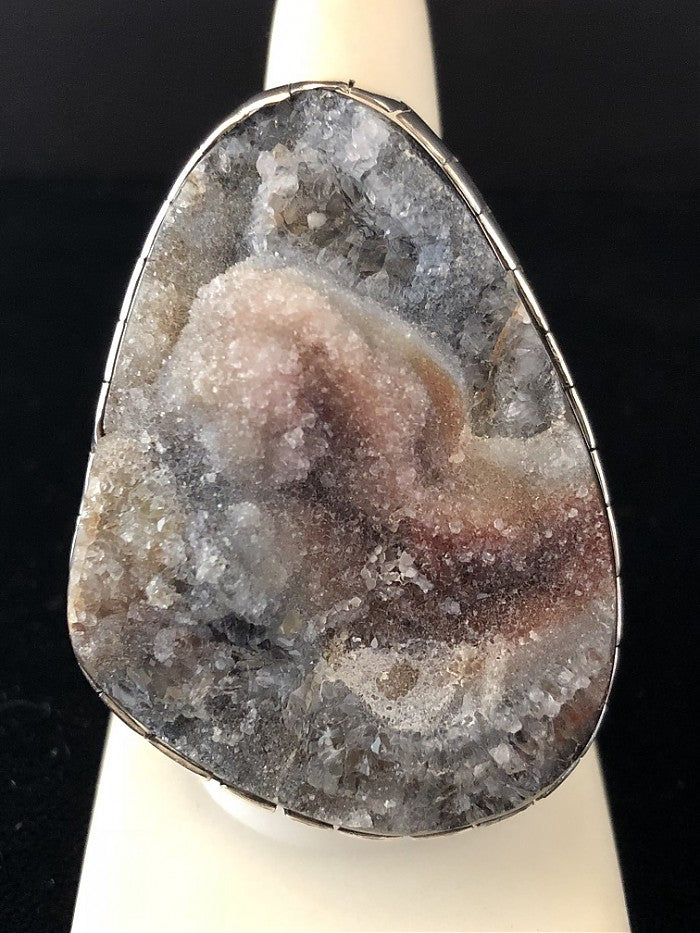 Gray/Brown Druzy