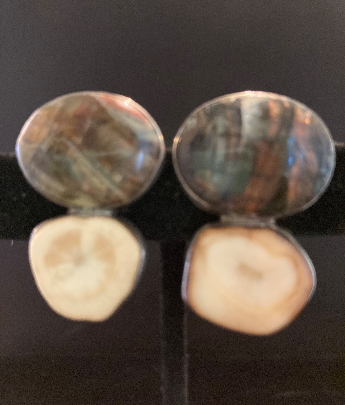 Rutilated Quartz, Bone
