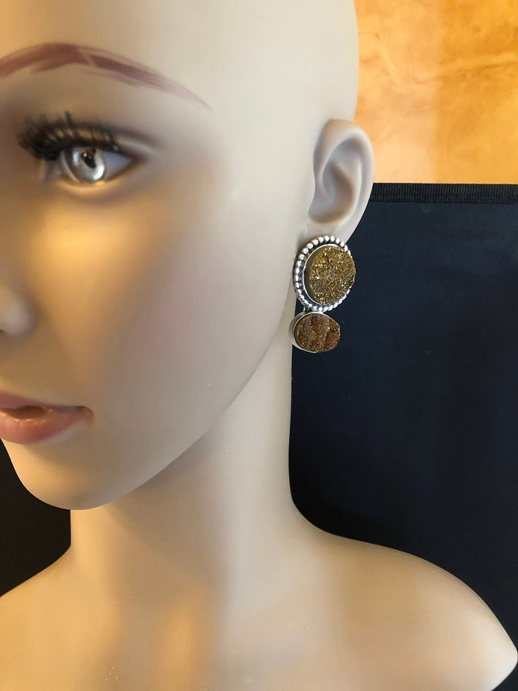 Gold Druzy