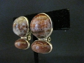 Carnelian Agate Ear