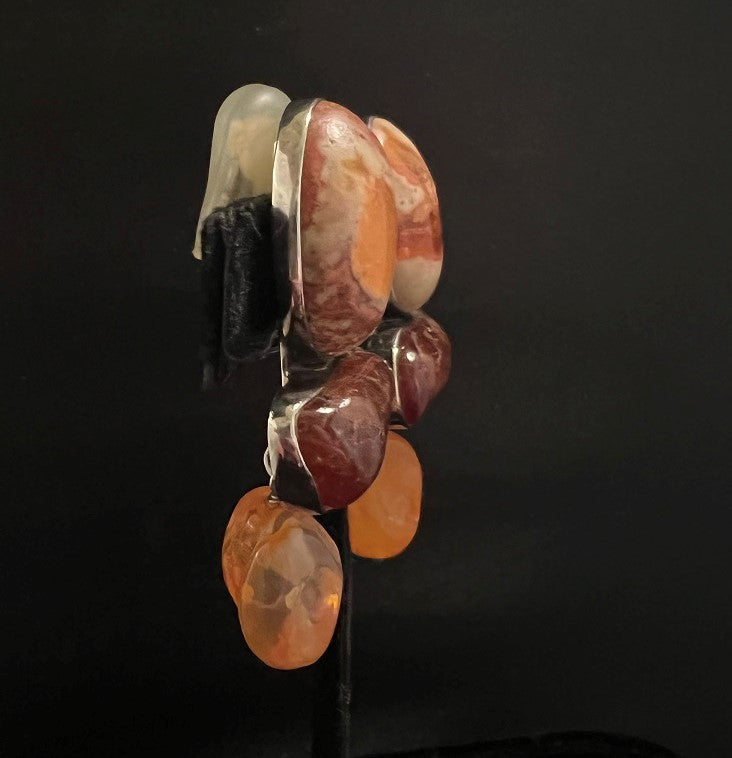 Fire Opal, Carnelian