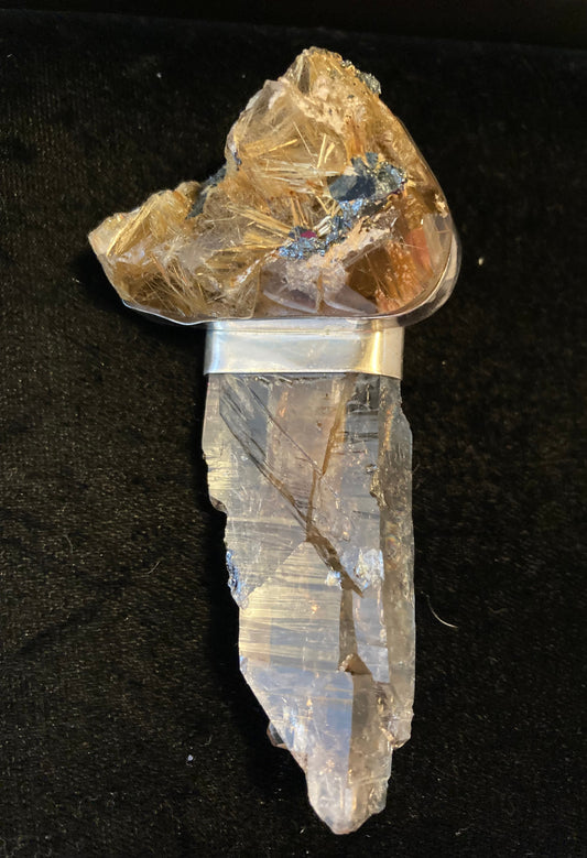 Rutilated Qtz., Topaz