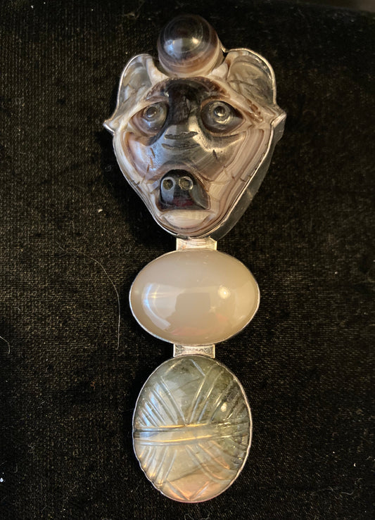 Jade, Moonstone, Labradorite