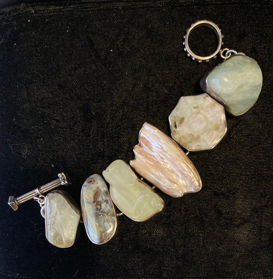 Aqua, Opal, Pearl, Jade