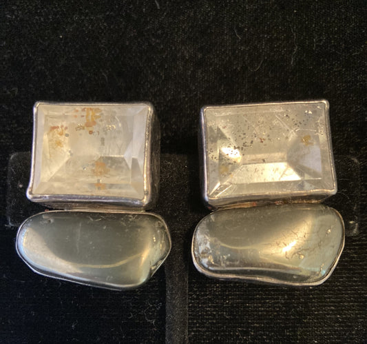 Rutilated Qtz.,Pyrite