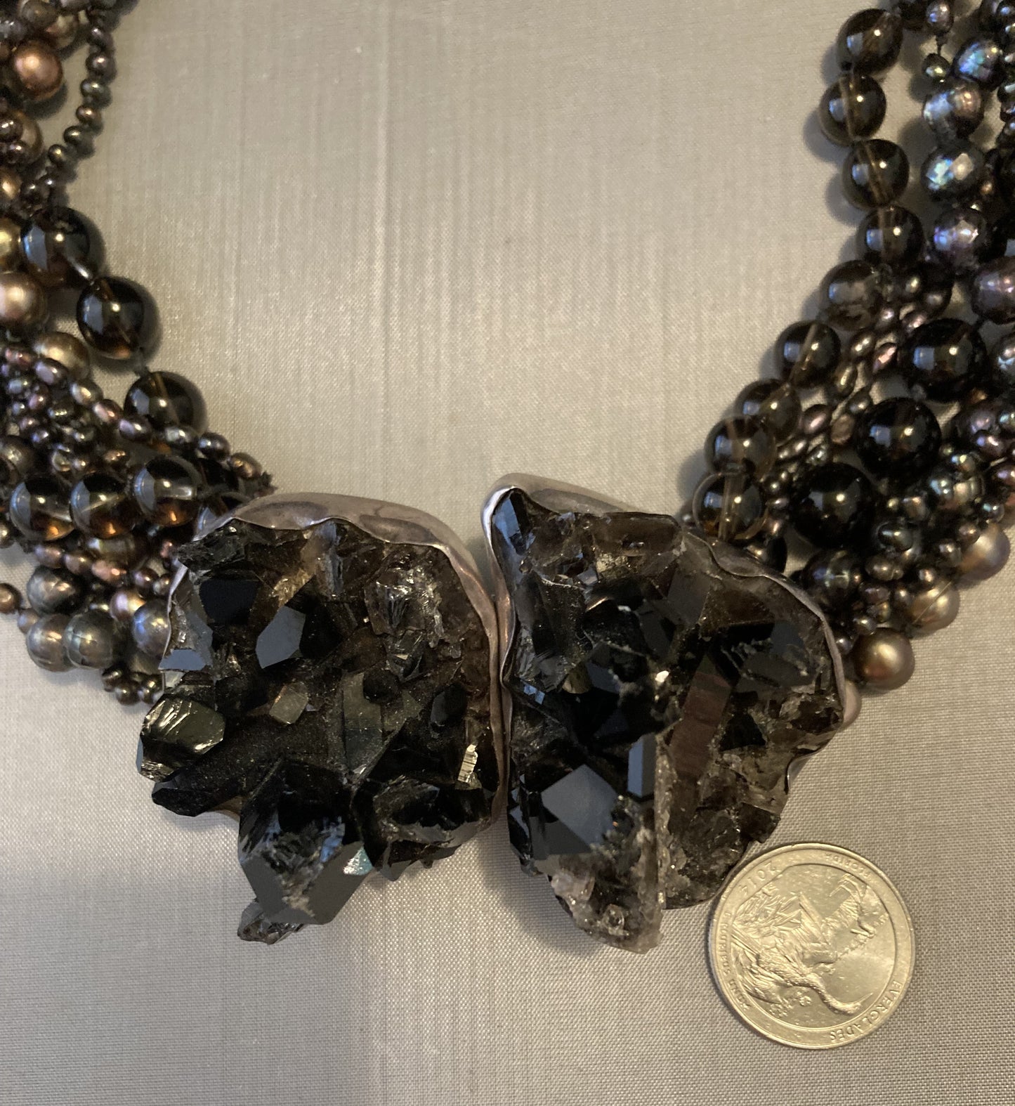 Vintage Topaz Quartz