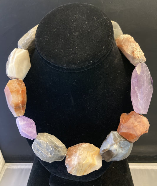 Colorful Agate, Amethyst