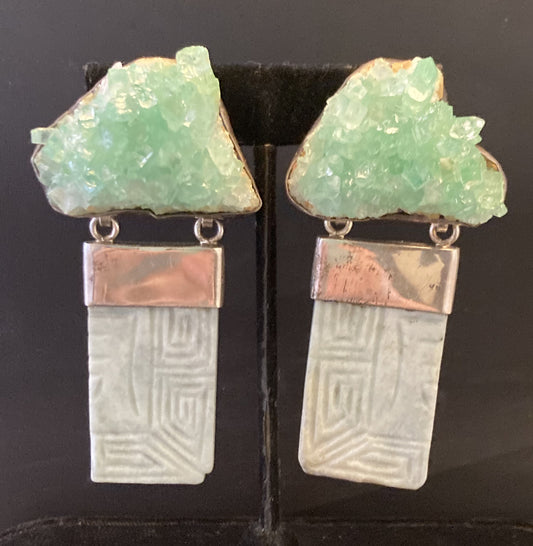 Vintage Raw Aqua, Jade