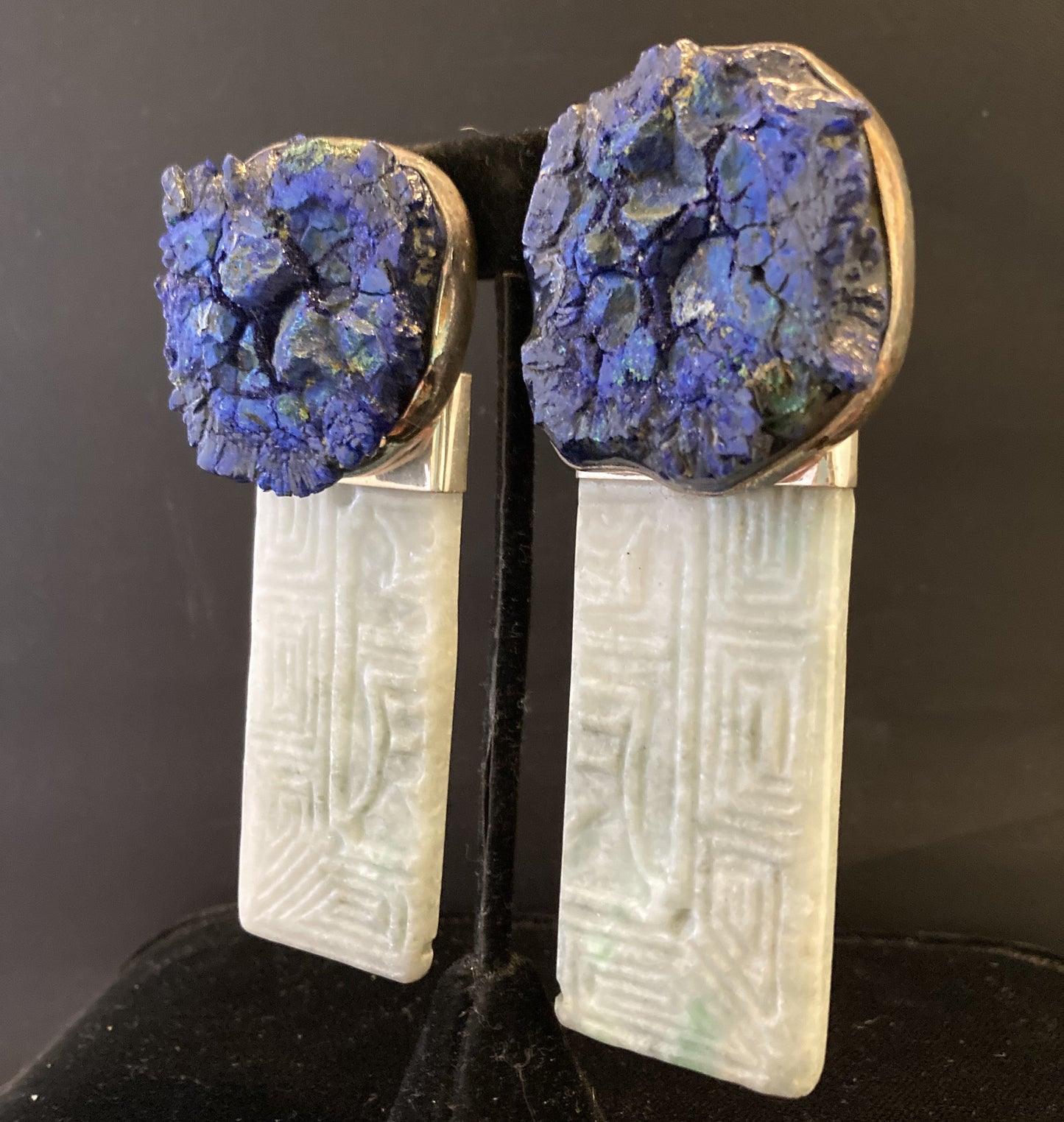 Vintage Azurite, Jade