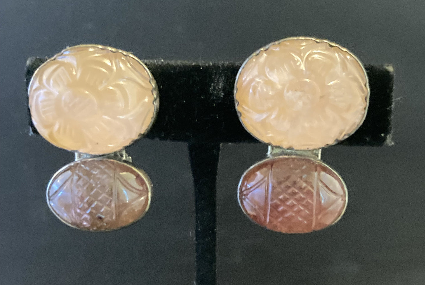 Pink Rose Quartz, Tourmaline