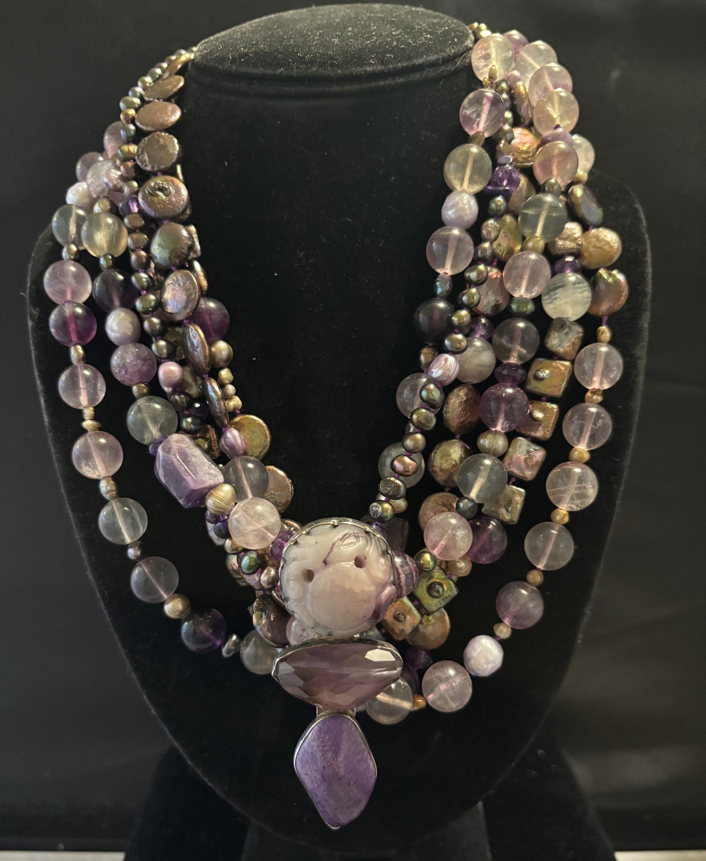 Jade, Amethyst, Sugalite