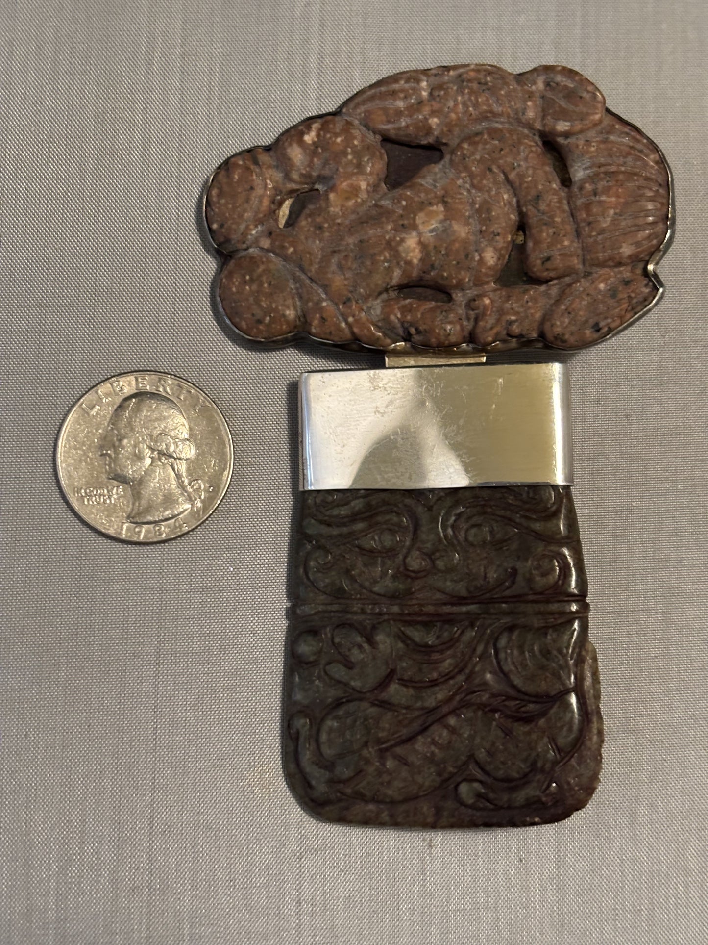 Vintage Brown Jade