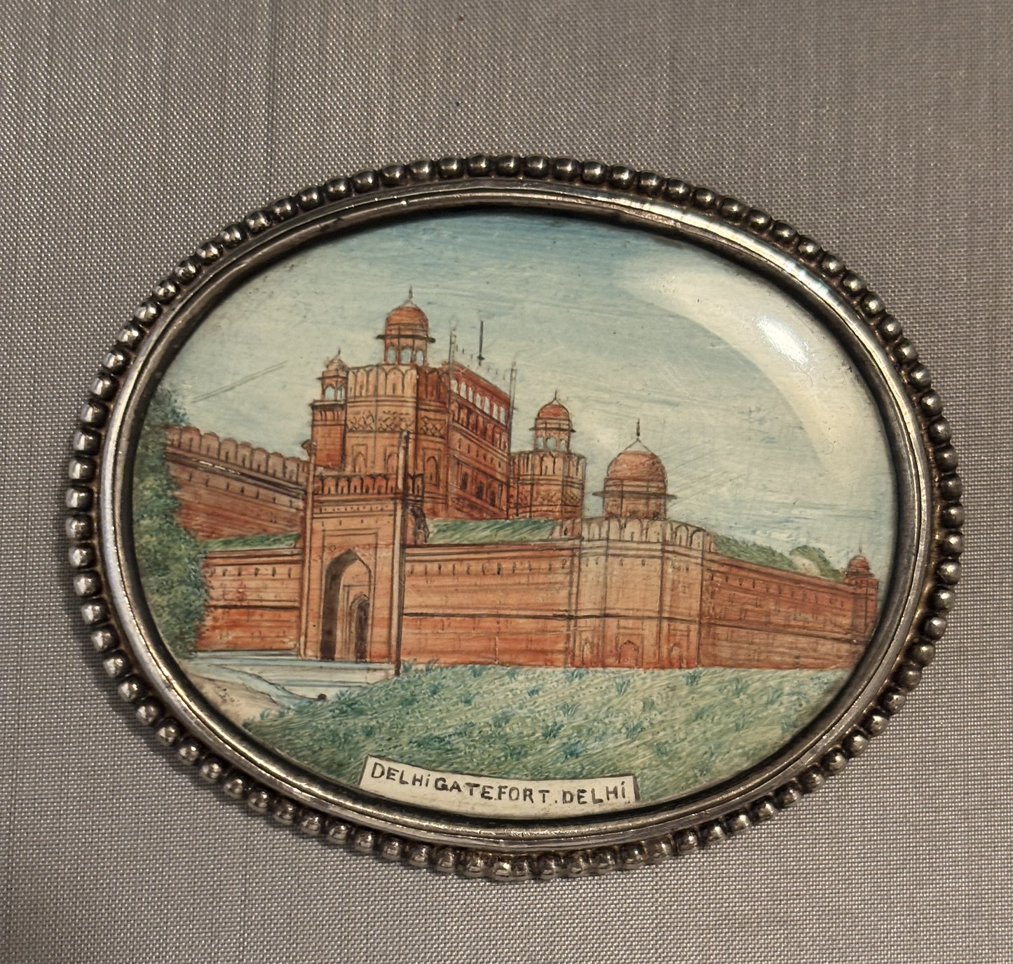 Vintage Indian Mughi Miniature Painting