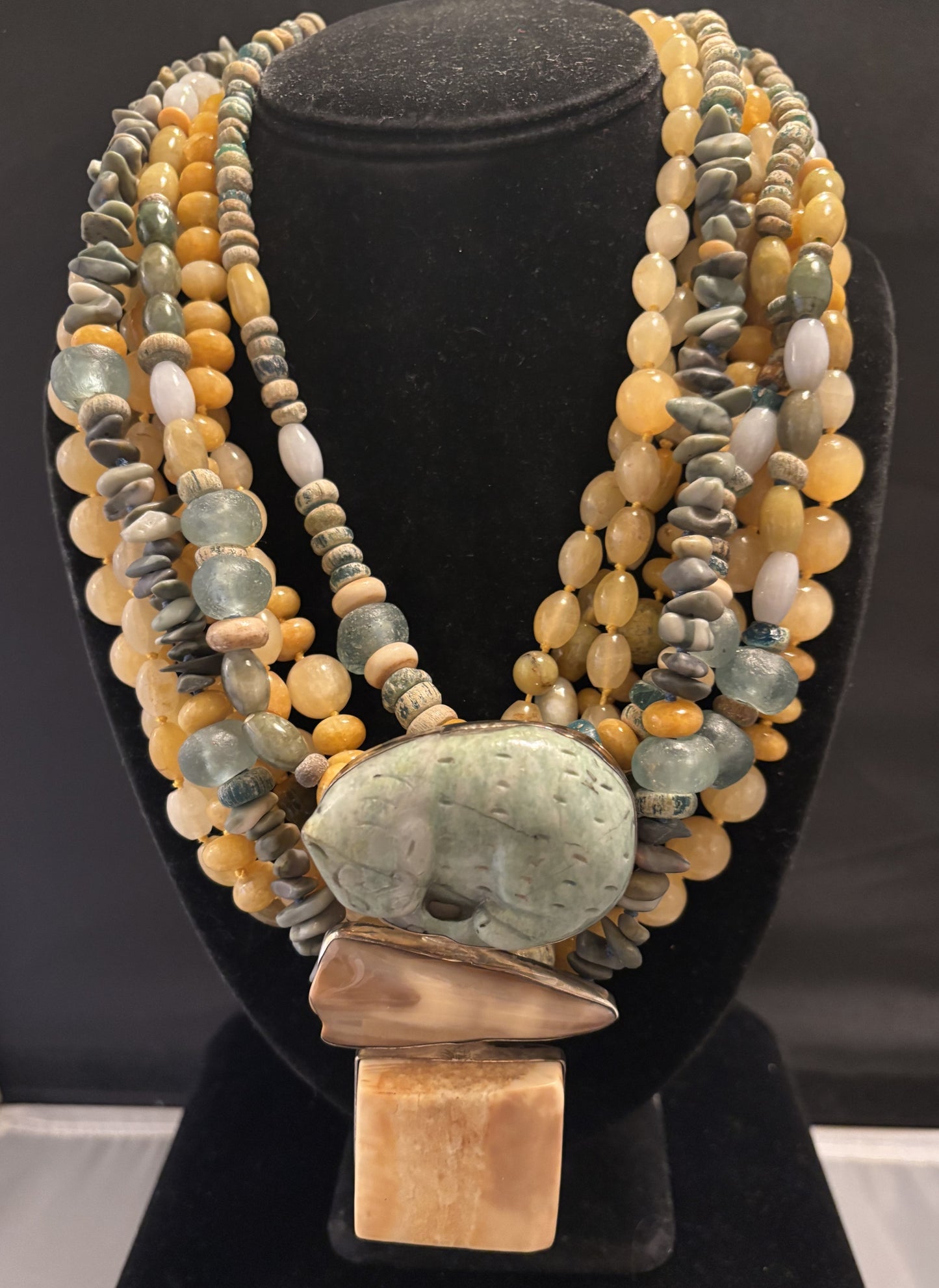 Vintage Jade, Bone, Alabaster
