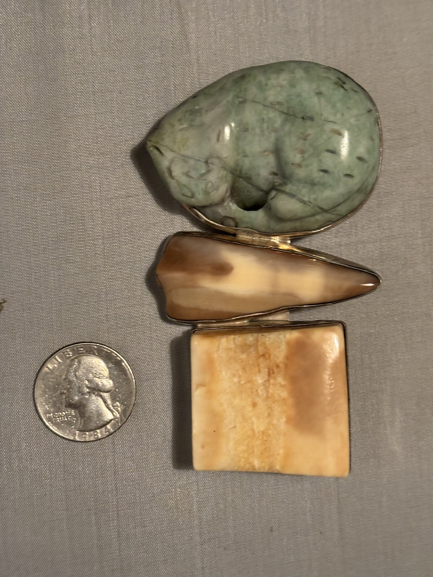 Vintage Jade, Bone, Alabaster