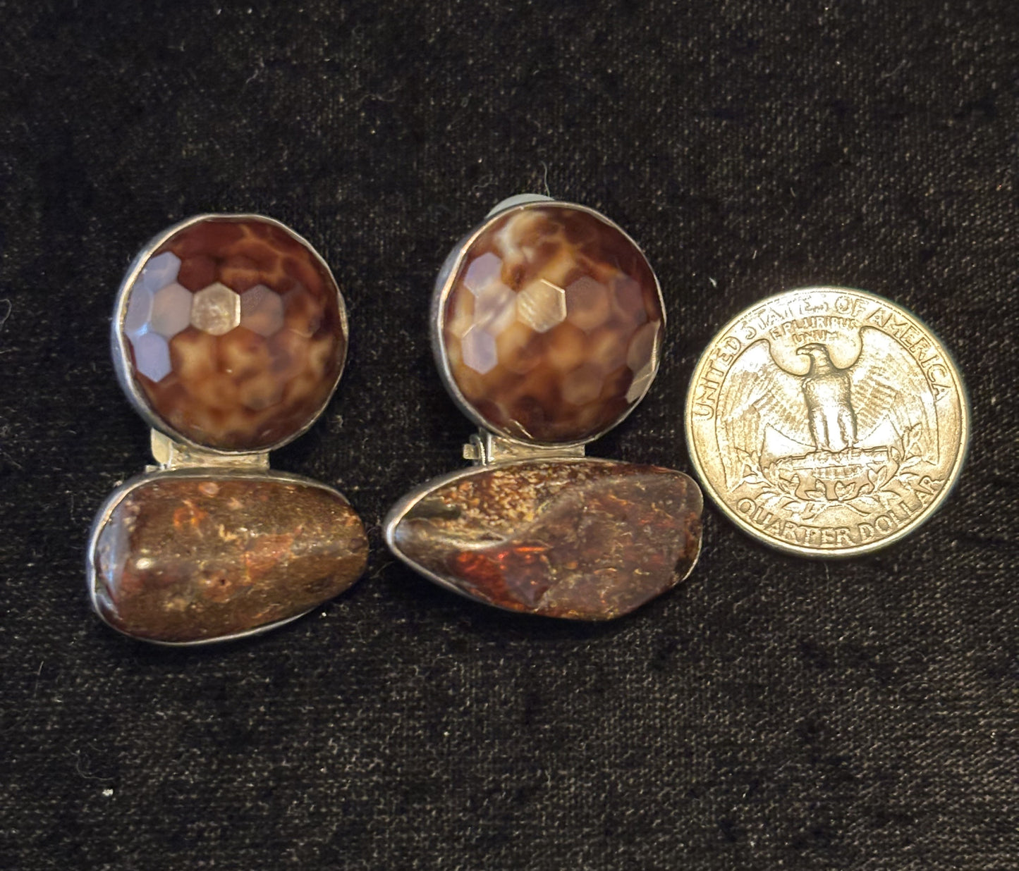 Brown Agate, Baltic Amber