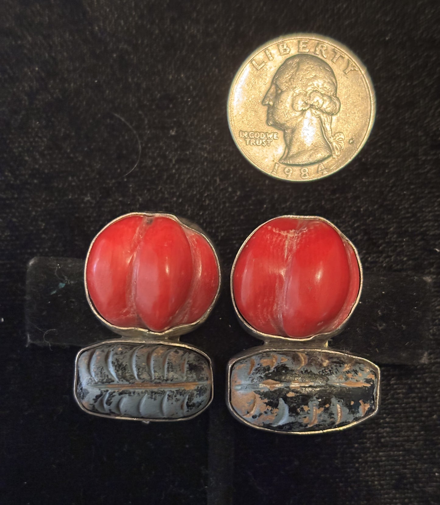 Red Coral, Black Jet