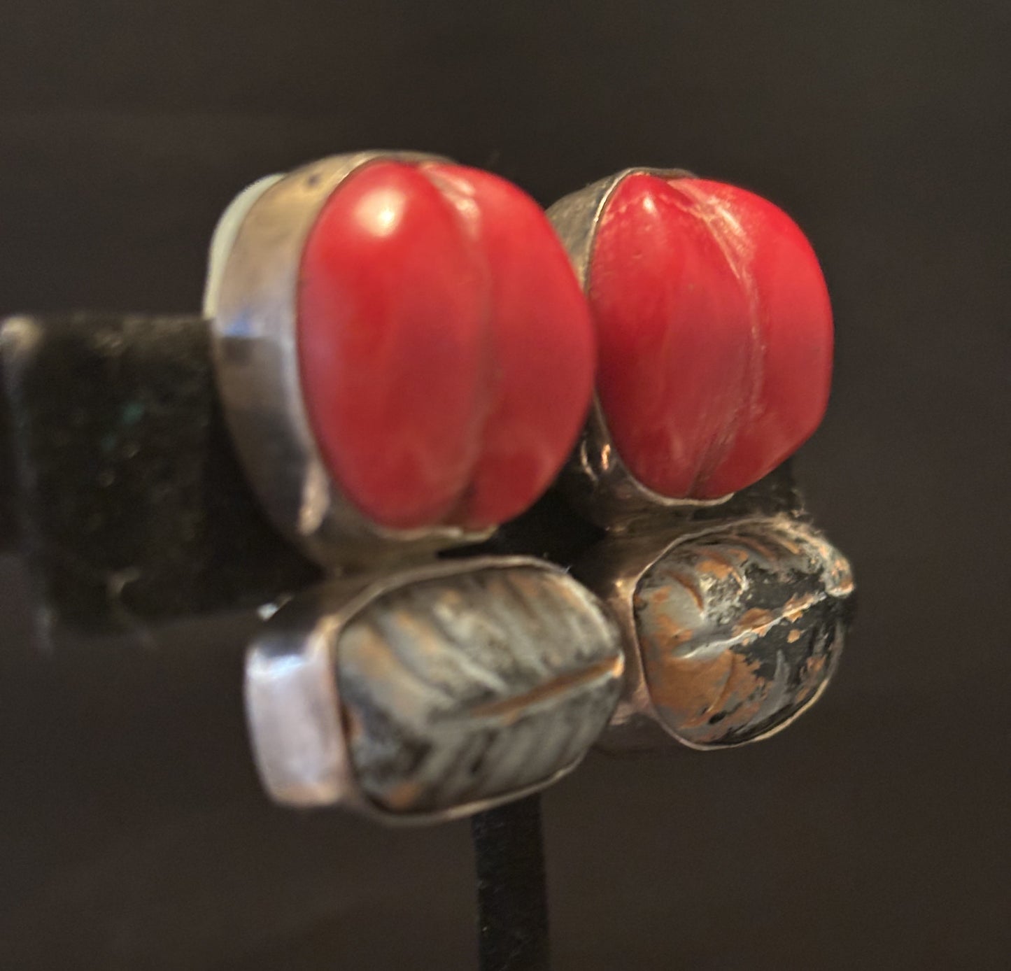 Red Coral, Black Jet