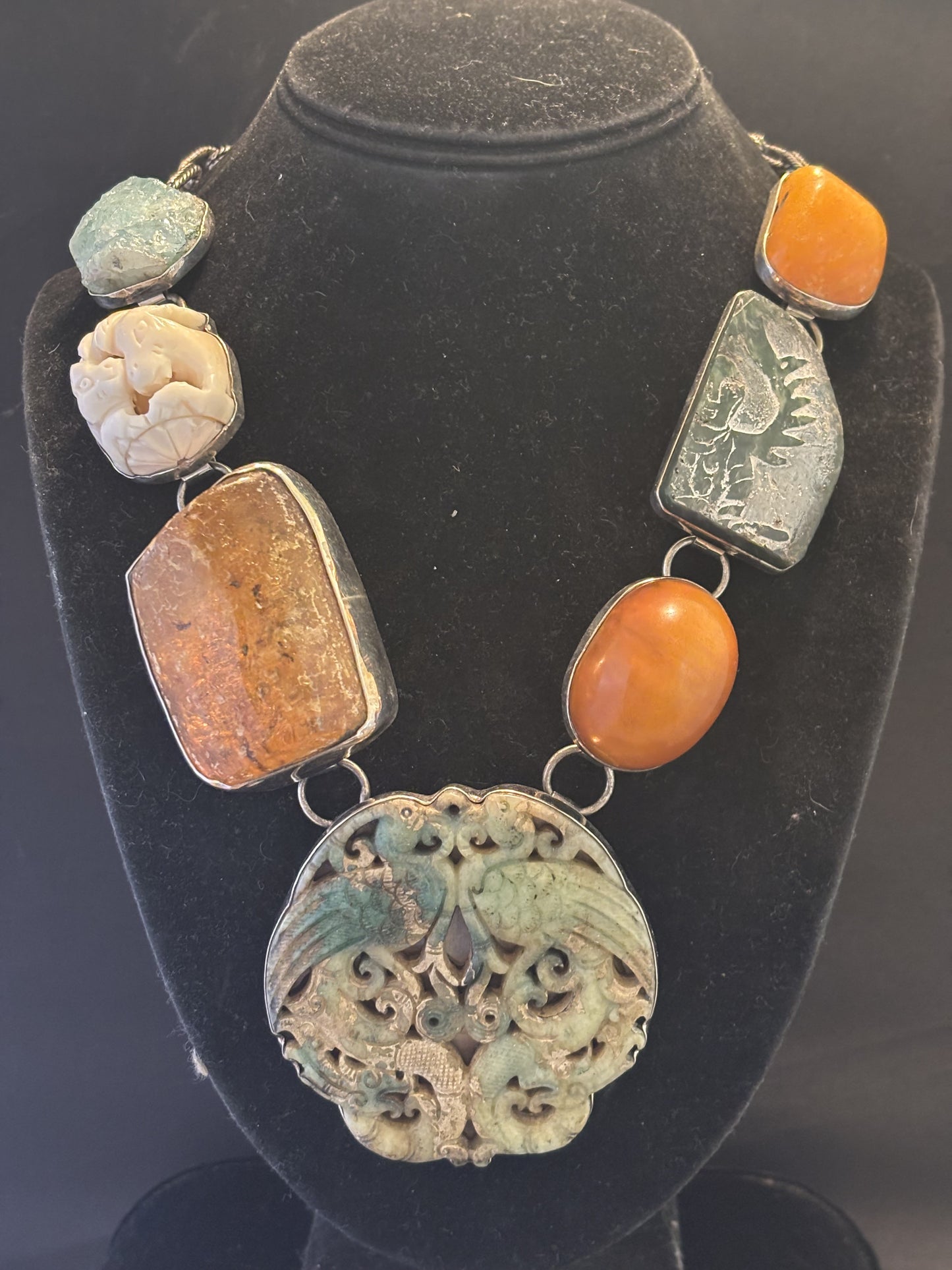 Jade, Amber, Aqua, Bone