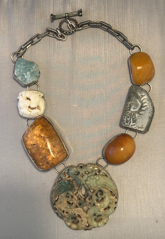 Jade, Amber, Aqua, Bone