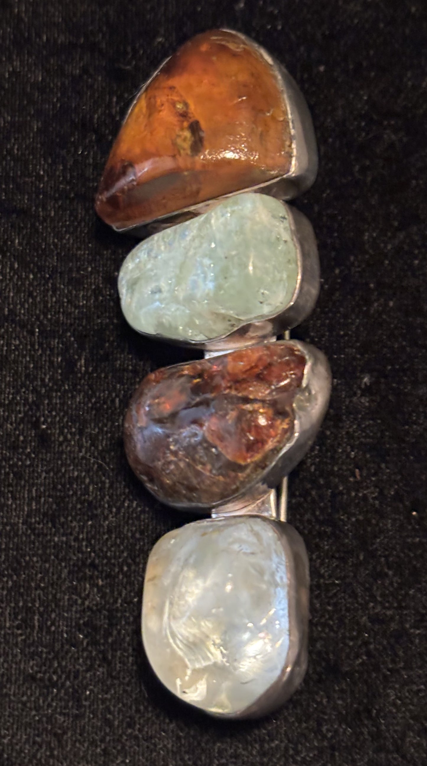 Amber, Aquamarine